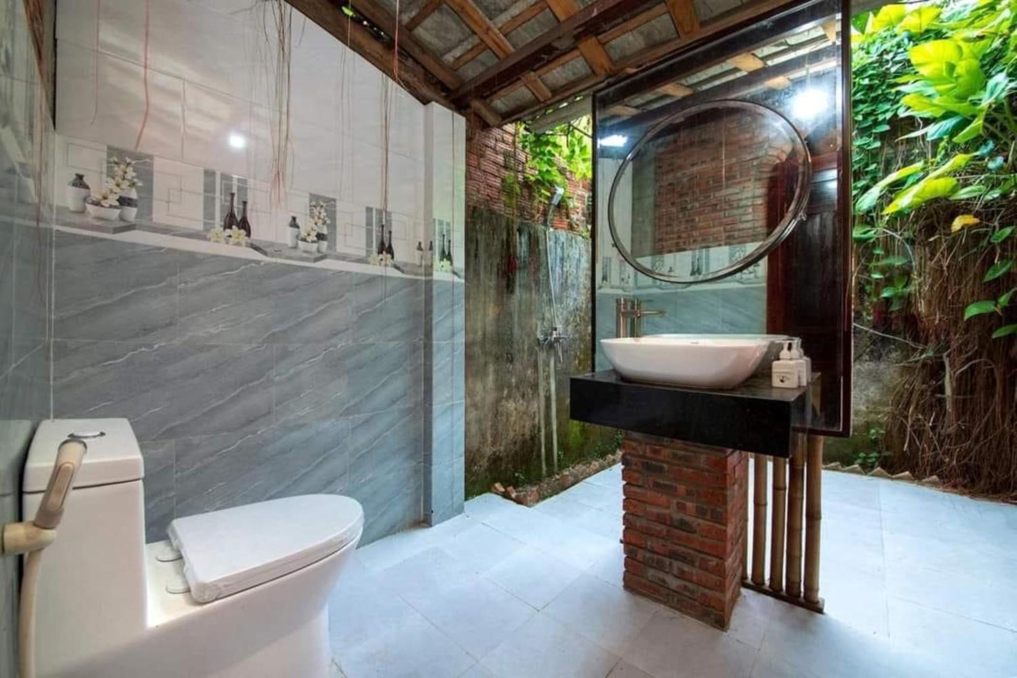 An Vien Coffee & Villa Ha Bang Exterior photo